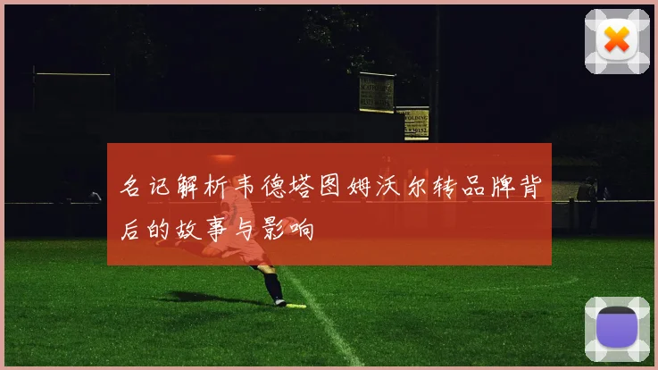 名记解析韦德塔图姆沃尔转品牌背后的故事与影响